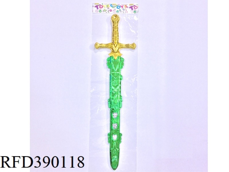 ELECTROPLATED SINGLE SWORD SHELL
