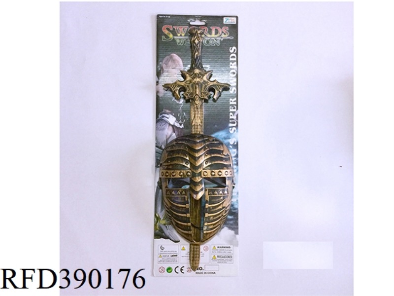 BRONZE SINGLE SWORD + MASK