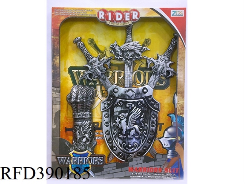 ANCIENT SILVER SWORD SET