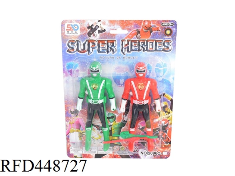 16CM NEW STAR TEAM 2 + WEAPONS