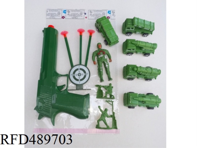 THE MILITARY KIT IS EQUIPPED WITH A RETURN MISSILE VEHICLE