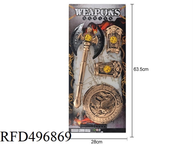 BRONZE WEAPON JACKET MACE + MASK + CLAW