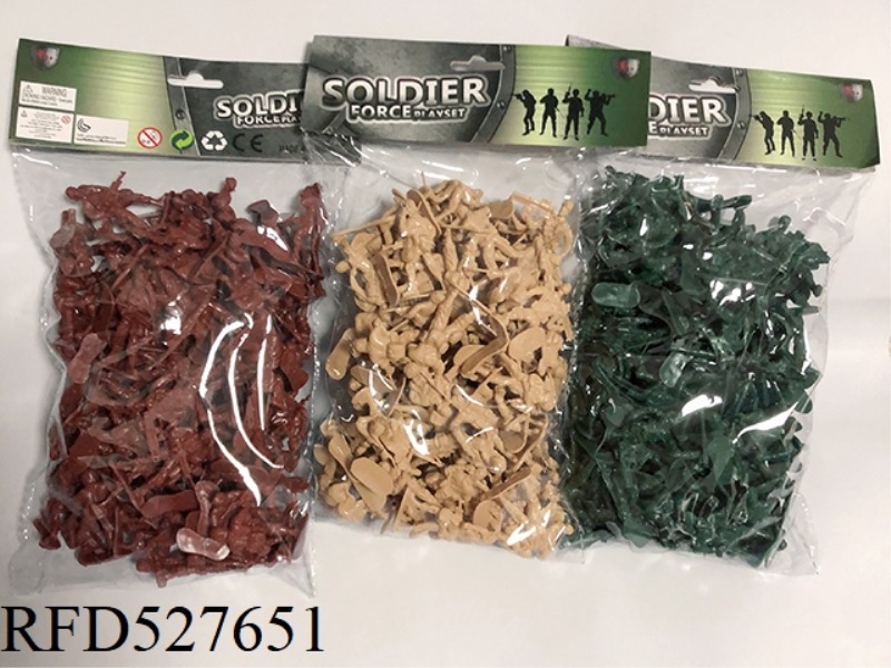 BIG SOLDIER SET 100 PIECES IN A BAG