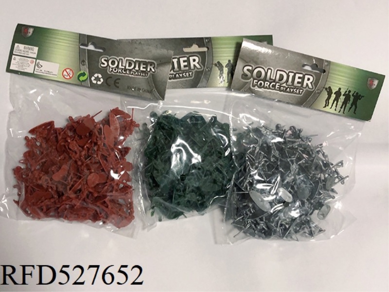 LITTLE SOLDIER SET 100 PIECES IN A BAG