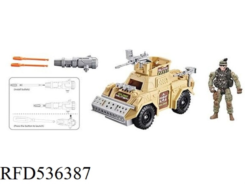 CHARIOT MILITARY SUIT WITH EJECTION