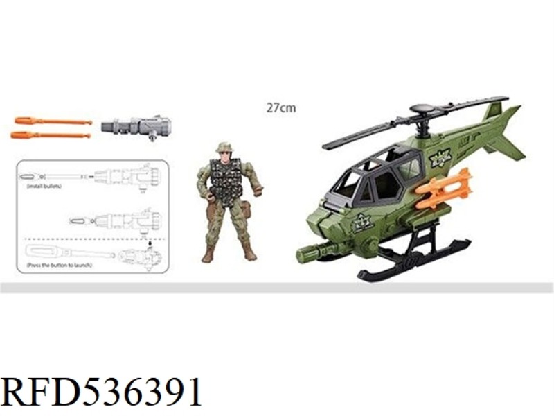 HELICOPTER MILITARY SUIT WITH EJECTION