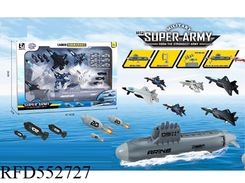 MILITARY LAUNCH MISSILE SUBMARINE CARRIER CATAPULT FIGHTER SUIT