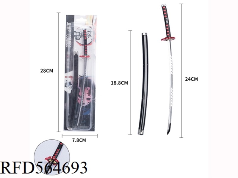 ZOMON TANJI LANG THREE GENERATIONS OF GHOST DESTRUCTION BLADE ALLOY KNIFE
