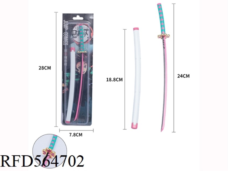 LOVE PILLAR GANLU TEMPLE HONEY GLASS GHOST ANNIHILATION BLADE ALLOY KNIFE