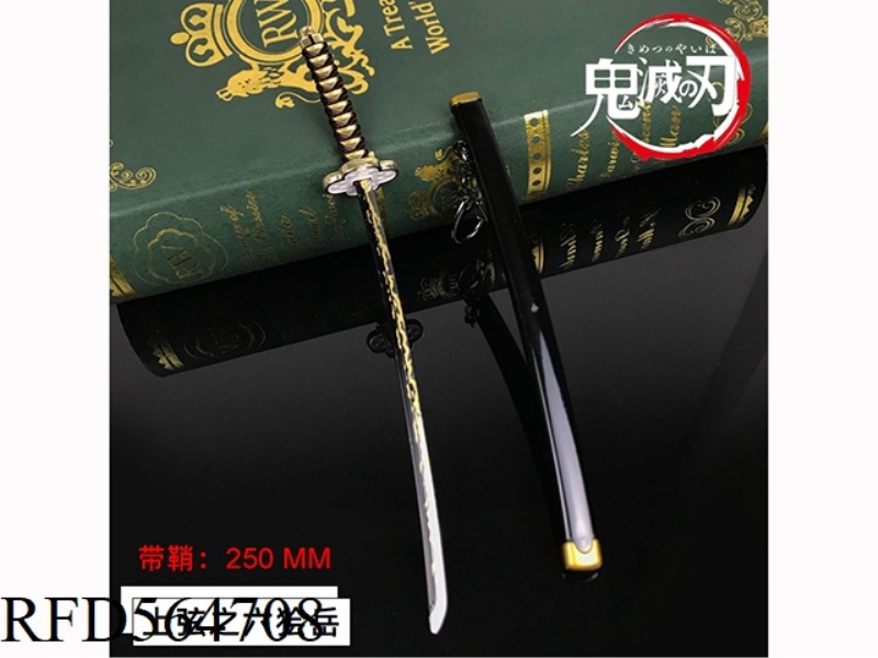 THE SIX ON THE TOP STRING ARE AN ALLOY SWORD WITH A DEVILISH BLADE