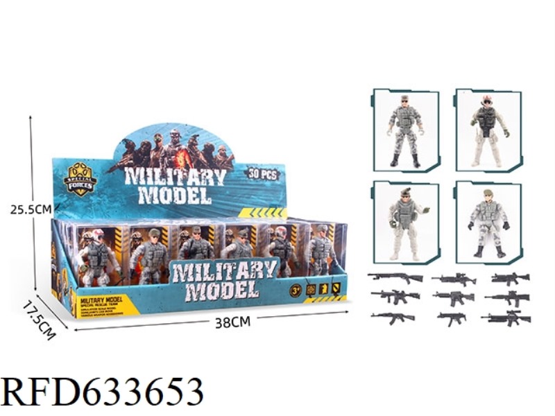 MILITARY COMBINATION （30PCS/DB)