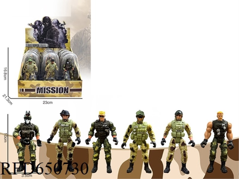 MILITARY 12PCS