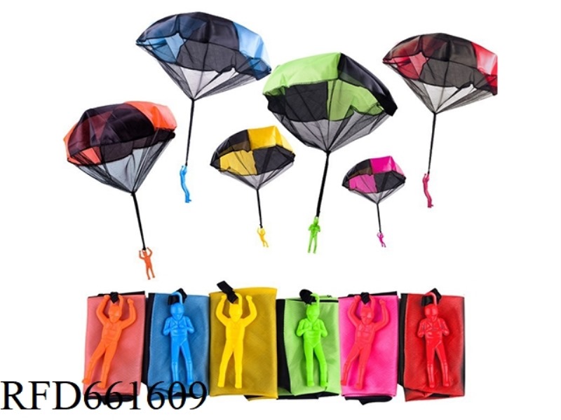 HAND PARACHUTE THROWER
