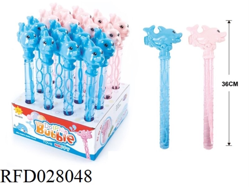 DOLPHIN RING HAMMER BUBBLE ROD (16PCS)