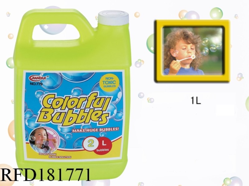 COLORFUL WATER BUBBLES 2L