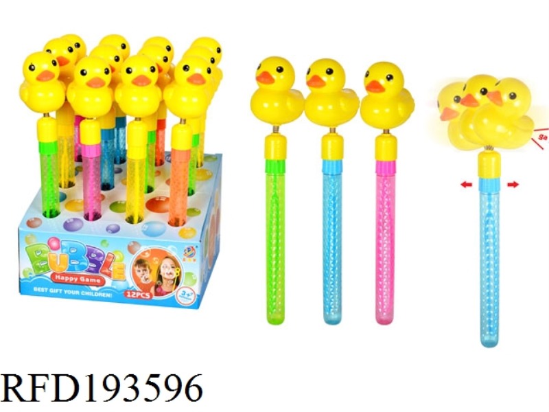 DUCK BUBBLE STICK(12 PCS)