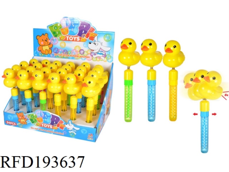 DUCK BUBBLE STICK(24 PCS)