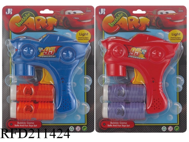 BUBBLE GUN WITH LIGHT