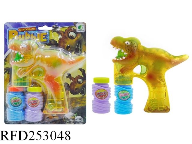 B/O BUBBLE GUN WITH LIGHT(DOUBLE BUBBLE WATER)