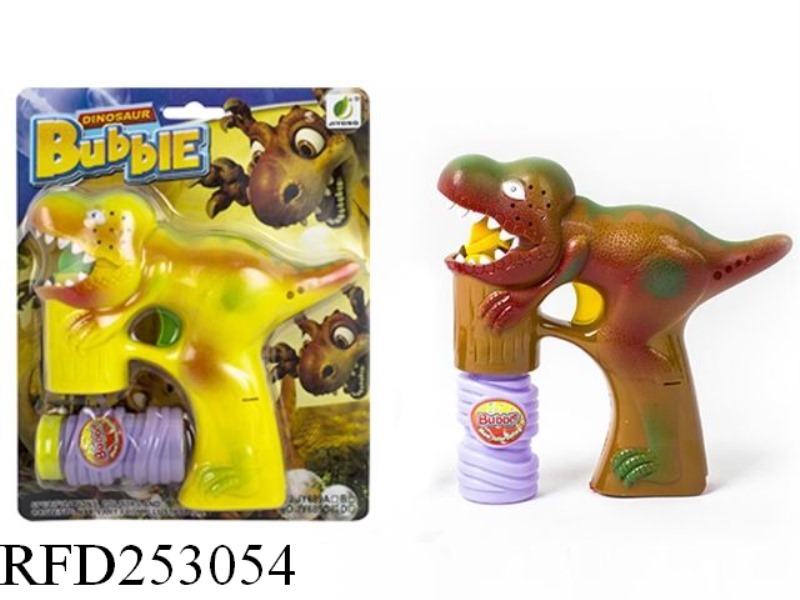 B/O BUBBLE GUN WITH LIGHT(SINGLE BUBBLE WATER)