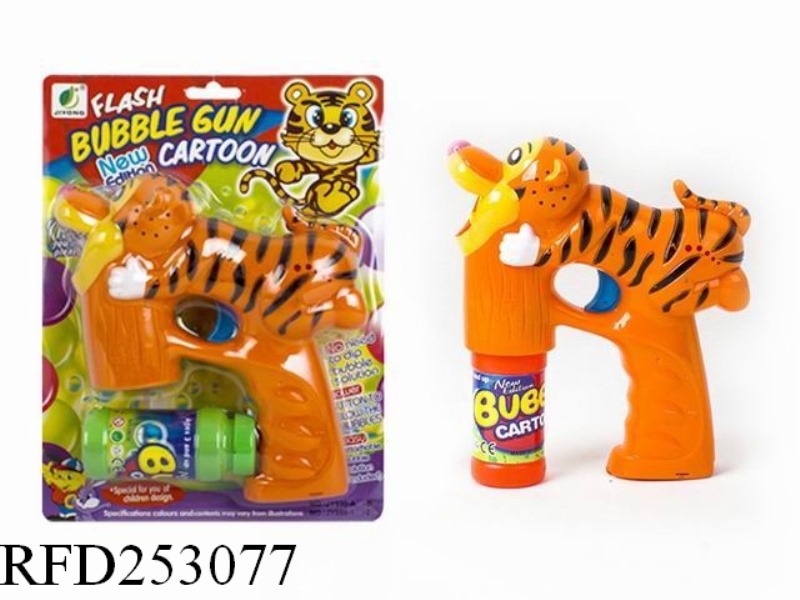 B/O BUBBLE GUN WITH LIGHT AND MUSIC(SINGLE BUBBLE WATER)