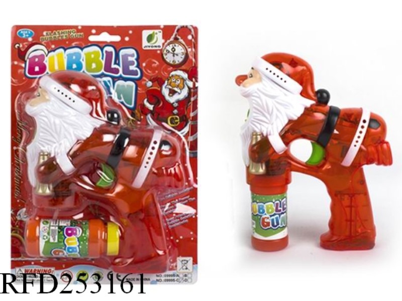 B/O BUBBLE GUN WITH LIGHT AND MUSIC(SINGLE BUBBLE WATER)