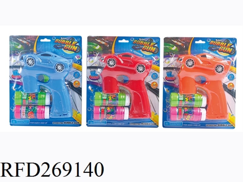 B/O BUBBLE GUN WITH LIGHT AND MUSIC