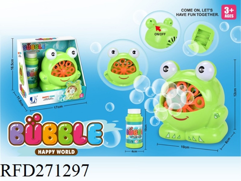 B/O FROG BUBBLE MACHINE