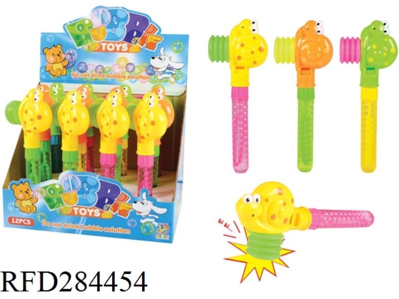 RING HAMMER DUCK BUBBLE STICK(12 PCS)