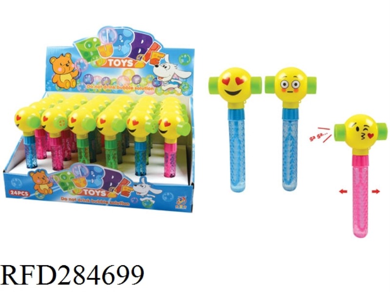 RING HAMMER BUBBLE STICK(24 PCS)