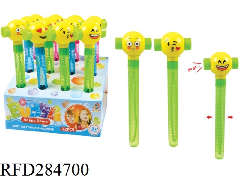 RING HAMMER BUBBLE STICK(12 PCS)