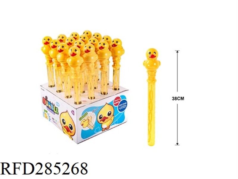 RHUBARB DUCK BUBBLE STICK (16PCS)