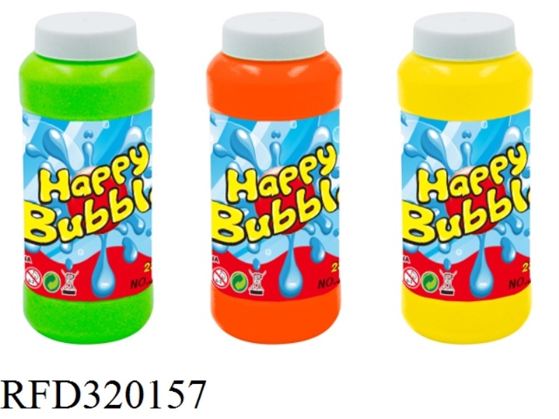 8OZ (236ML) BUBBLE WATER BOTTLE: 13* 5.5CM