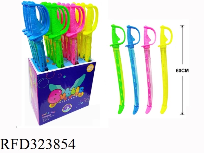 EXTRA-LARGE WESTERN KNIFE BUBBLE ROD (16PCS)