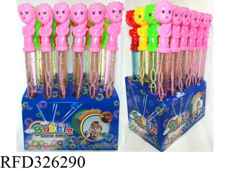 36CMCARTOON BUBBLE STICK (PRINCESS) 24PCS