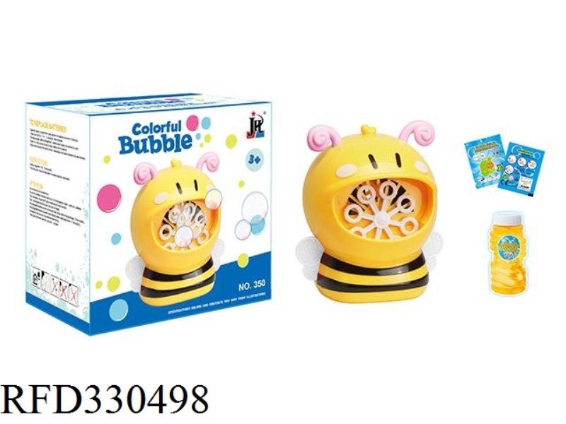 LITTLE BEE ELECTRIC BUBBLE BLOWING MACHINE