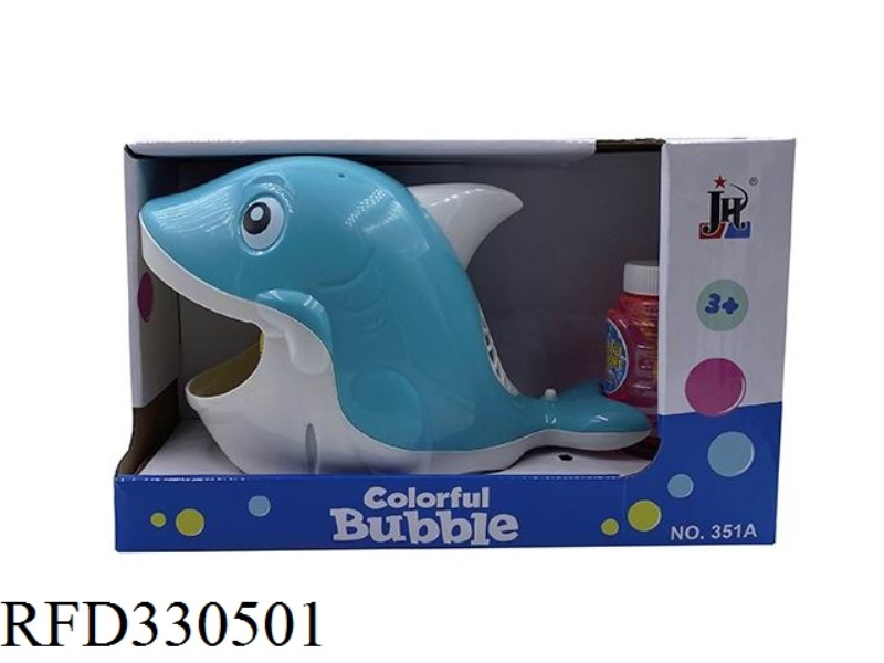 LITTLE WHALE ELECTRIC BUBBLE BLOWING MACHINE