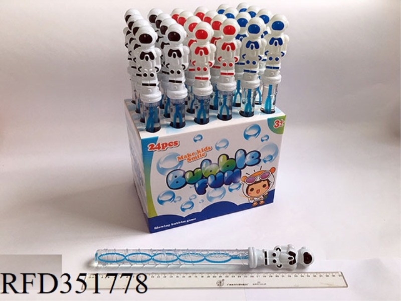 1601 ROBOT BUBBLE WAND/24PCS