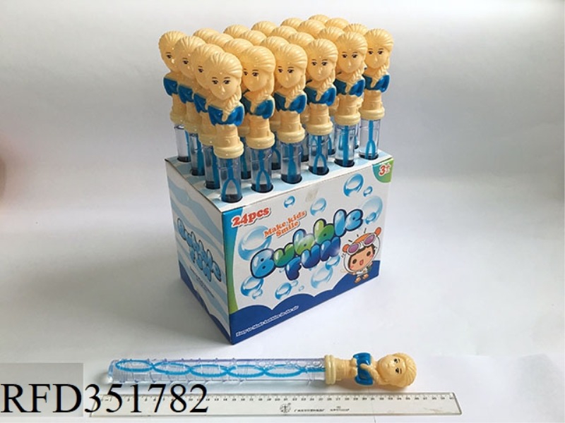 1606 ICE PRINCESS BUBBLE WAND/24PCS