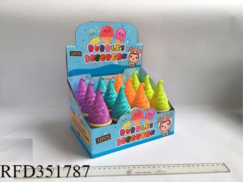 ICE CREAM BUBBLE STICK/12PCS