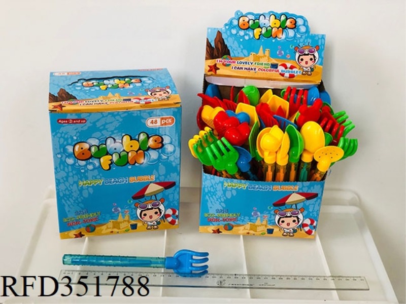 BEACH BUBBLE STICK/48PCS