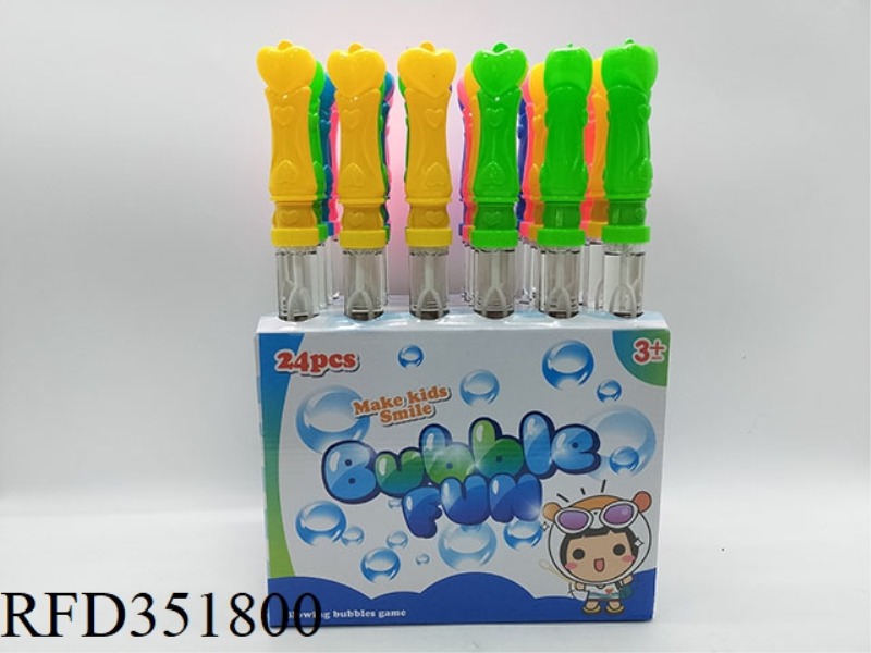 LOVE BUBBLE WAND/24PCS