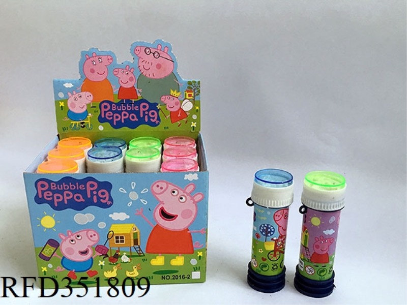PINK PIG MARBLE BUBBLE/12PCS