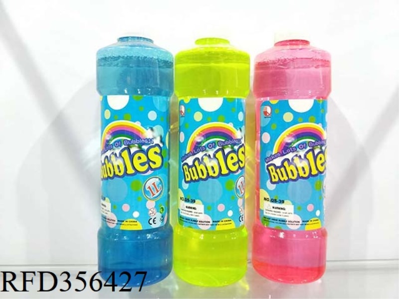 1000ML BUBBLE SUPPLEMENT
FILLED