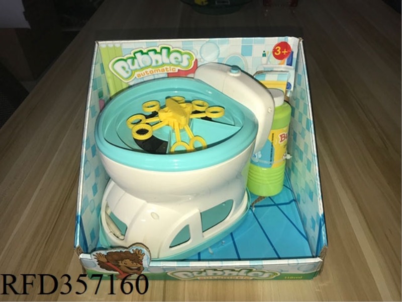 TOILET BUBBLE MACHINE