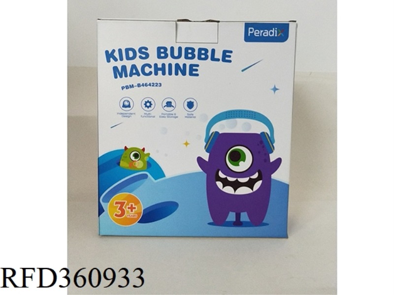 MONSTER BUBBLE MACHINE