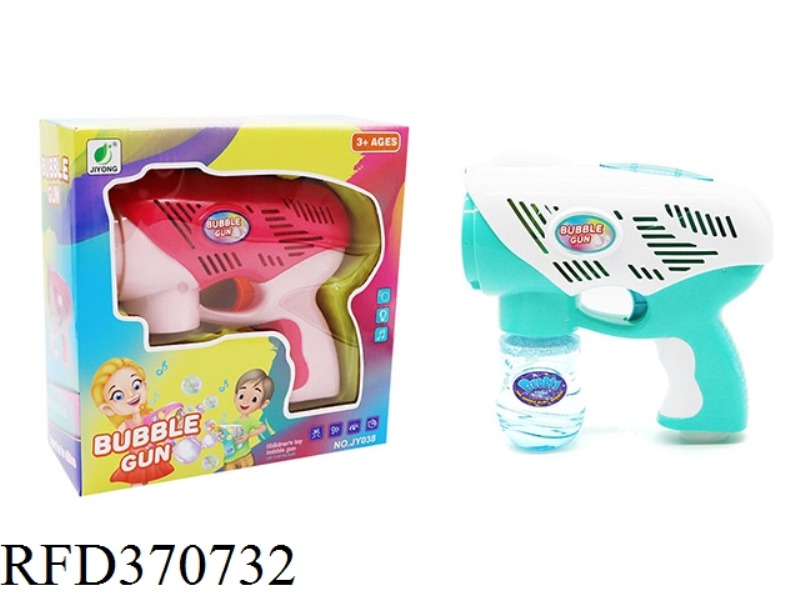 BUBBLE GUN WITH LIGHT WITHOUT MUSIC
