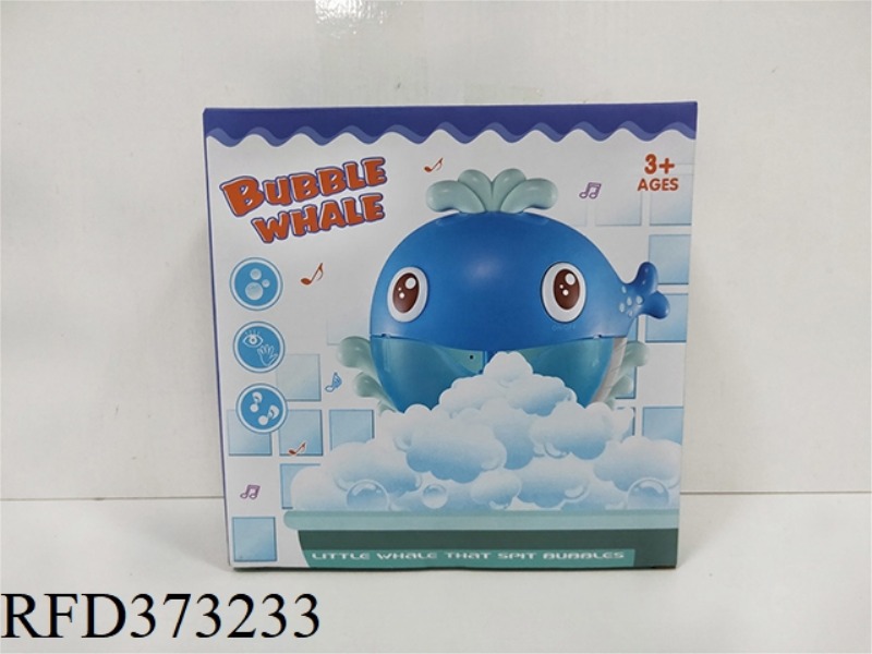 WHALE BUBBLE MACHINE