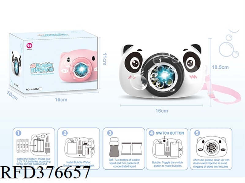 PANDA BUBBLE CAMERA