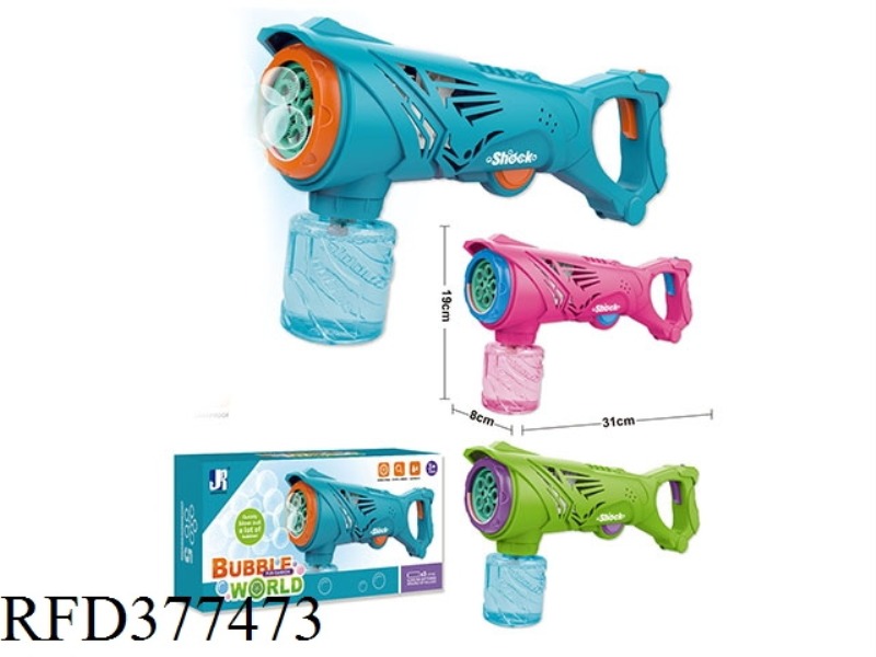 B/O FIVE-RING BUBBLE GUN
(LARGE)（150ML）
